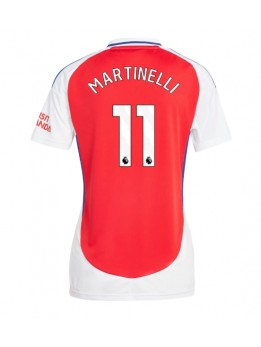 Arsenal Gabriel Martinelli #11 Zenski Domaci Dres 2024-25 Kratak Rukavima